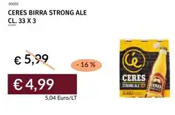 Prezzemolo e Vitale Ceres birra strong ale offerta