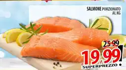 Il Genio Supermercato Salmone porzionato offerta