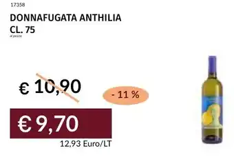 Prezzemolo e Vitale Donnafugata anthilia offerta
