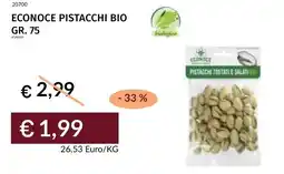 Prezzemolo e Vitale Econoce pistacchi bio offerta