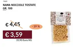 Prezzemolo e Vitale Nama nocciole tostate offerta