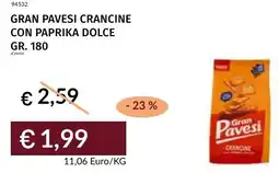Prezzemolo e Vitale Gran pavesi crancine con paprika dolce offerta