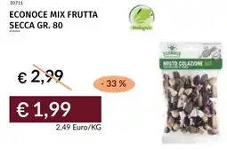 Prezzemolo e Vitale Econoce mix frutta secca offerta