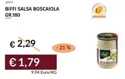 Prezzemolo e Vitale Biffi salsa boscaiola offerta