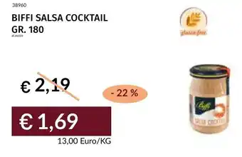 Prezzemolo e Vitale Biffi salsa cocktail offerta
