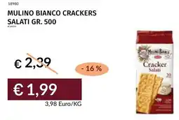 Prezzemolo e Vitale Mulino bianco crackers salati offerta