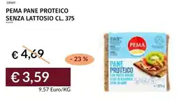 Prezzemolo e Vitale Pema pane proteico senza lattosio offerta
