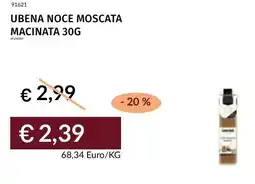 Prezzemolo e Vitale Ubena noce moscata macinata offerta
