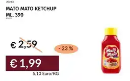 Prezzemolo e Vitale Mato mato ketchup offerta