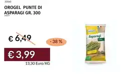 Prezzemolo e Vitale Orogel punte di asparagi offerta
