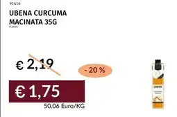 Prezzemolo e Vitale Ubena curcuma macinata offerta