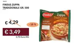 Prezzemolo e Vitale Findus zuppa tradizionale offerta