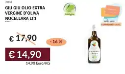 Prezzemolo e Vitale Giu giu olio extra vergine d'oliva nocellara offerta