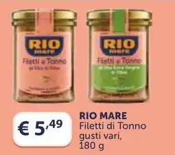 Prezzemolo e Vitale RIO MARE Filetti di Tonno offerta