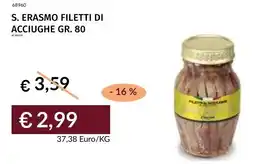 Prezzemolo e Vitale S. erasmo filetti di acciughe offerta