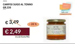 Prezzemolo e Vitale Campisi sugo al tonno offerta