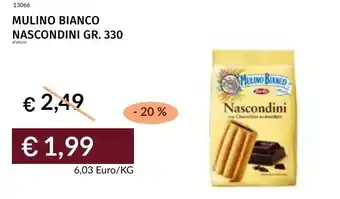 Prezzemolo e Vitale Mulino bianco nascondini offerta