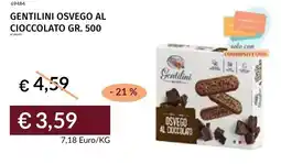 Prezzemolo e Vitale Gentilini osvego al cioccolato offerta