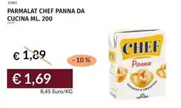 Prezzemolo e Vitale Parmalat chef panna da cucina offerta