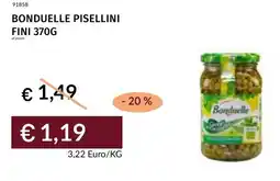 Prezzemolo e Vitale Bonduelle pisellini fini offerta