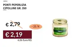 Prezzemolo e Vitale Ponti peperlizia cipolline offerta