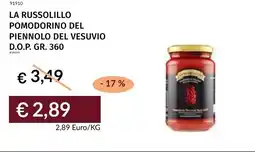 Prezzemolo e Vitale La russolillo pomodorino del piennolo del vesuvio D.O.P. offerta
