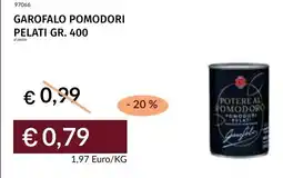 Prezzemolo e Vitale Garofalo pomodori pelati offerta