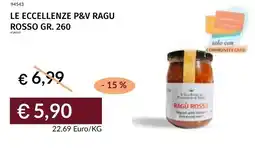 Prezzemolo e Vitale Le eccellenze p&v ragu rosso offerta