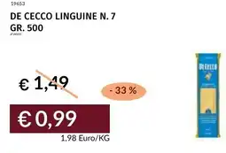 Prezzemolo e Vitale De cecco linguine N. 7 offerta
