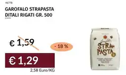 Prezzemolo e Vitale Garofalo strapasta ditali rigati offerta