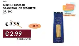 Prezzemolo e Vitale Gentile pasta di gragnano igp spaghetti offerta