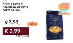 Prezzemolo e Vitale Gentile pasta di gragnano igp mista corta offerta