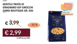 Prezzemolo e Vitale Gentile pasta di gragnano igp gnocchi sardi boutique offerta