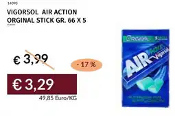Prezzemolo e Vitale Vigorsol air action orginal stick offerta