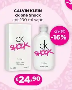 Acqua & Sapone CALVIN KLEIN ck one Shock offerta