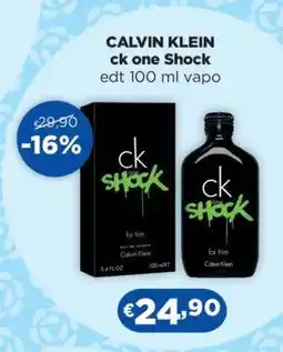 Acqua & Sapone CALVIN KLEIN ck one Shock offerta