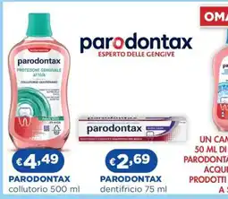 Acqua & Sapone PARODONTAX collutorio 500 ml offerta