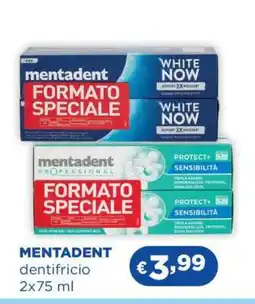 Acqua & Sapone Mentadent Dentifricio offerta