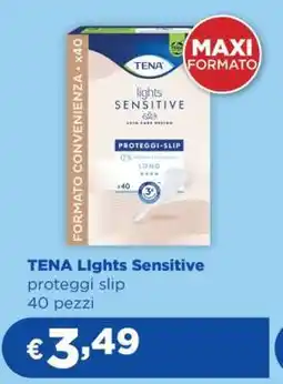 Acqua & Sapone TENA Lights Sensitive offerta