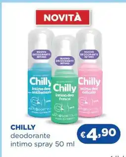 Acqua & Sapone CHILLY deodorante intimo spray 50 ml offerta