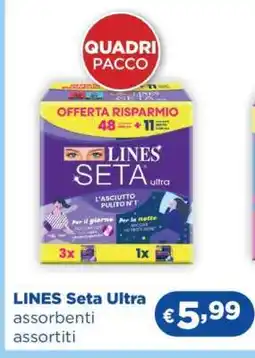 Acqua & Sapone LINES SETA ULTRA offerta