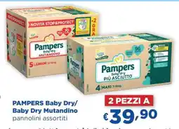 Acqua & Sapone PAMPERS Baby-Dry Baby-Dry Mutandino offerta