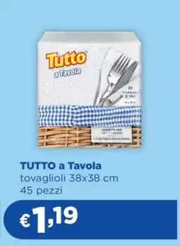 Acqua & Sapone TUTTO a Tavola offerta