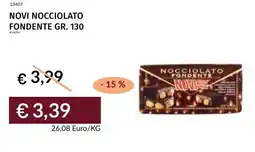 Prezzemolo e Vitale Novi nocciolato fondente offerta