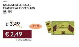 Prezzemolo e Vitale Galbusera cereali G cracker al cioccolato offerta