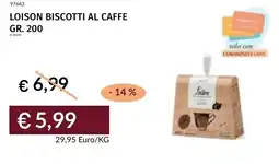 Prezzemolo e Vitale Loison biscotti al caffe offerta