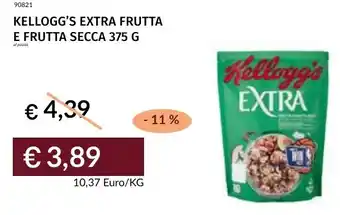 Prezzemolo e Vitale Kellogg's extra frutta e frutta secca offerta