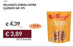 Prezzemolo e Vitale Kellogg's cereali extra classico offerta