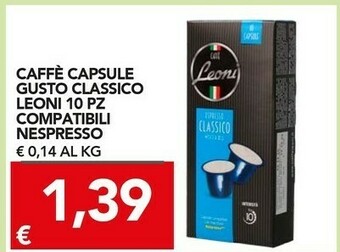 TuoDi Cialde caffè offerta
