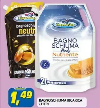 Risparmio Casa Bagno schiuma ricarica offerta